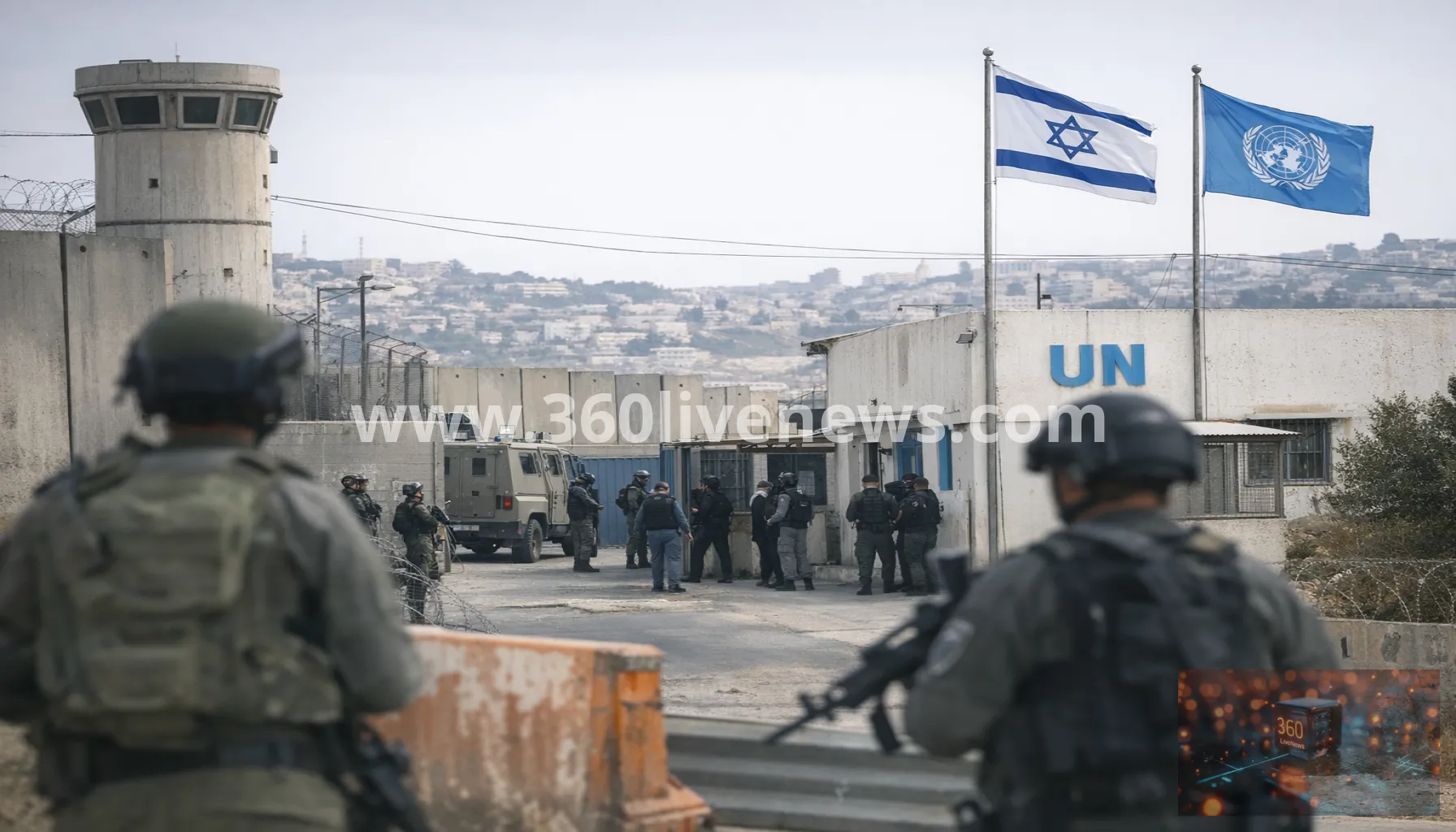Israeli raid on UNRWA training centre in East Jerusalem deepens annexation concerns