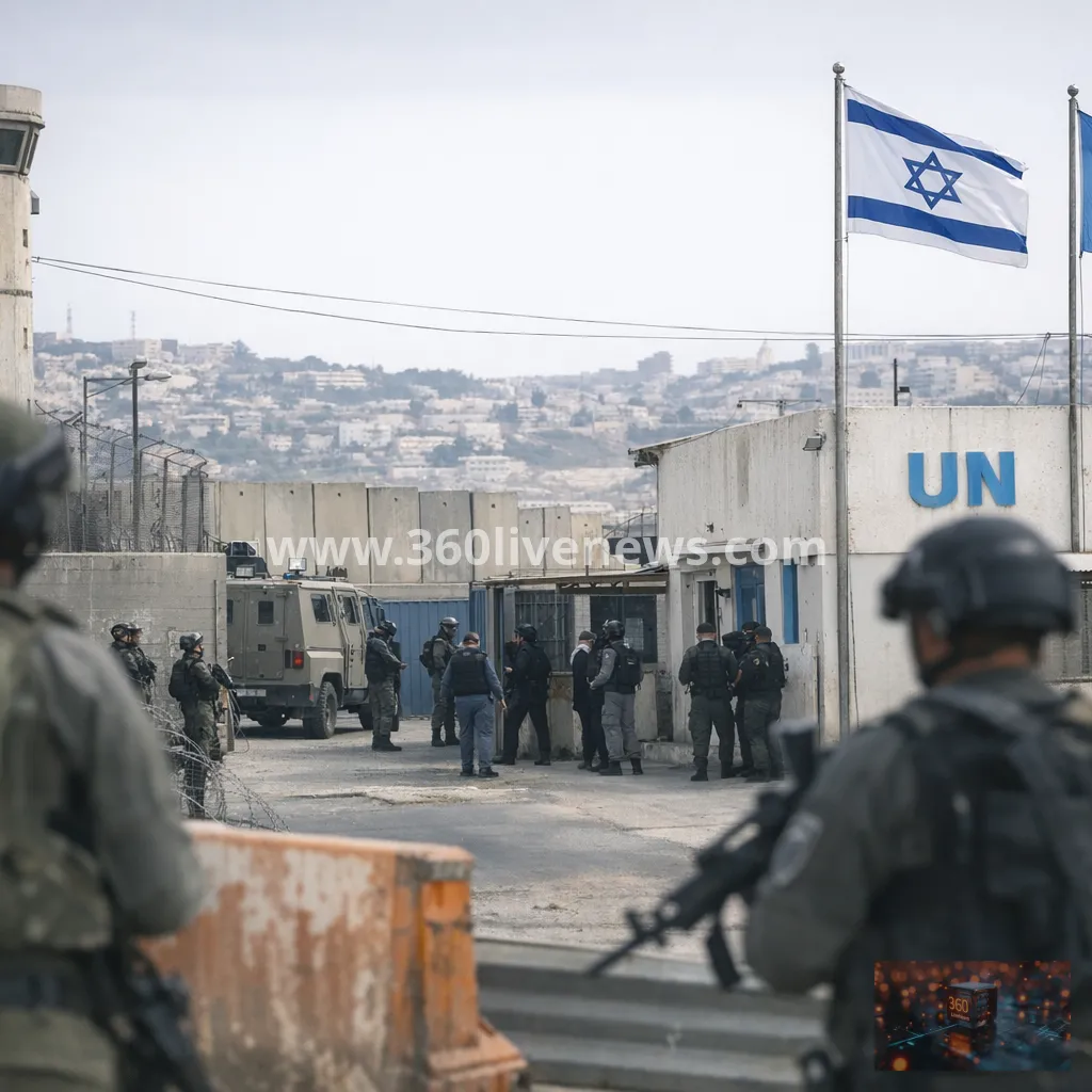 Israeli raid on UNRWA training centre in East Jerusalem deepens annexation concerns