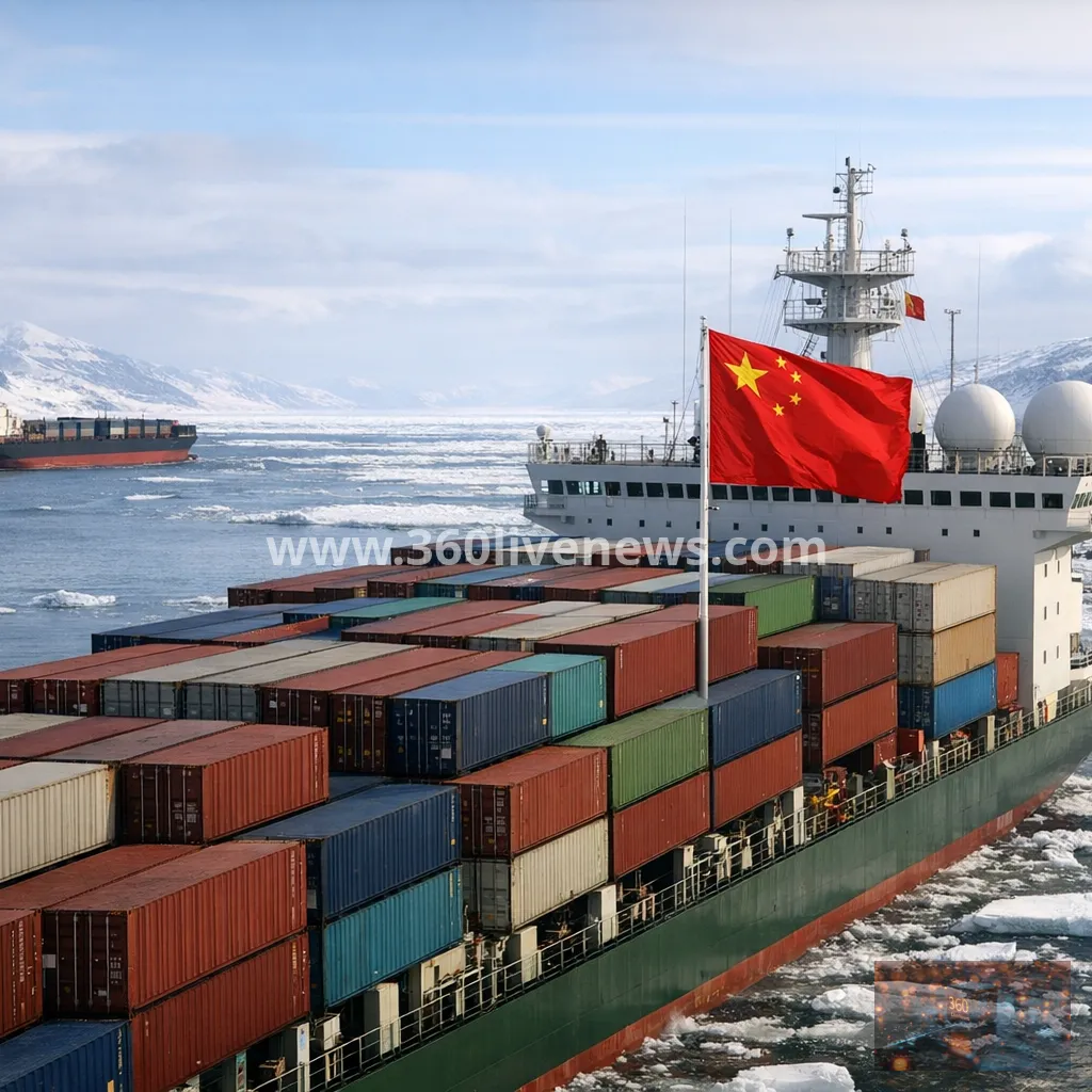 China's Sea Legend announces Arctic shipping route to Europe amid Red Sea disruption
