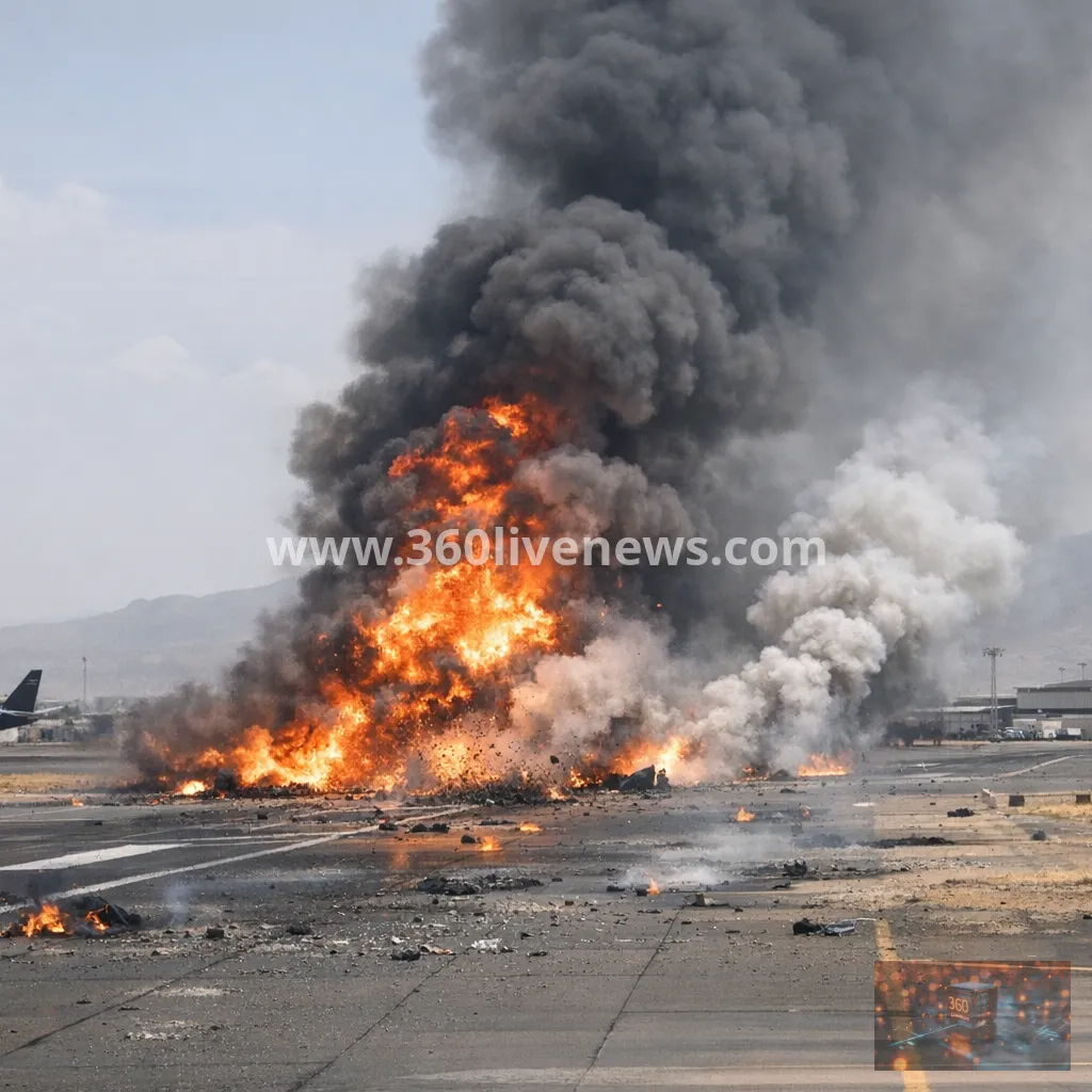Yemen government says its forces struck Sanaa airport runway to block Iranian aircraft