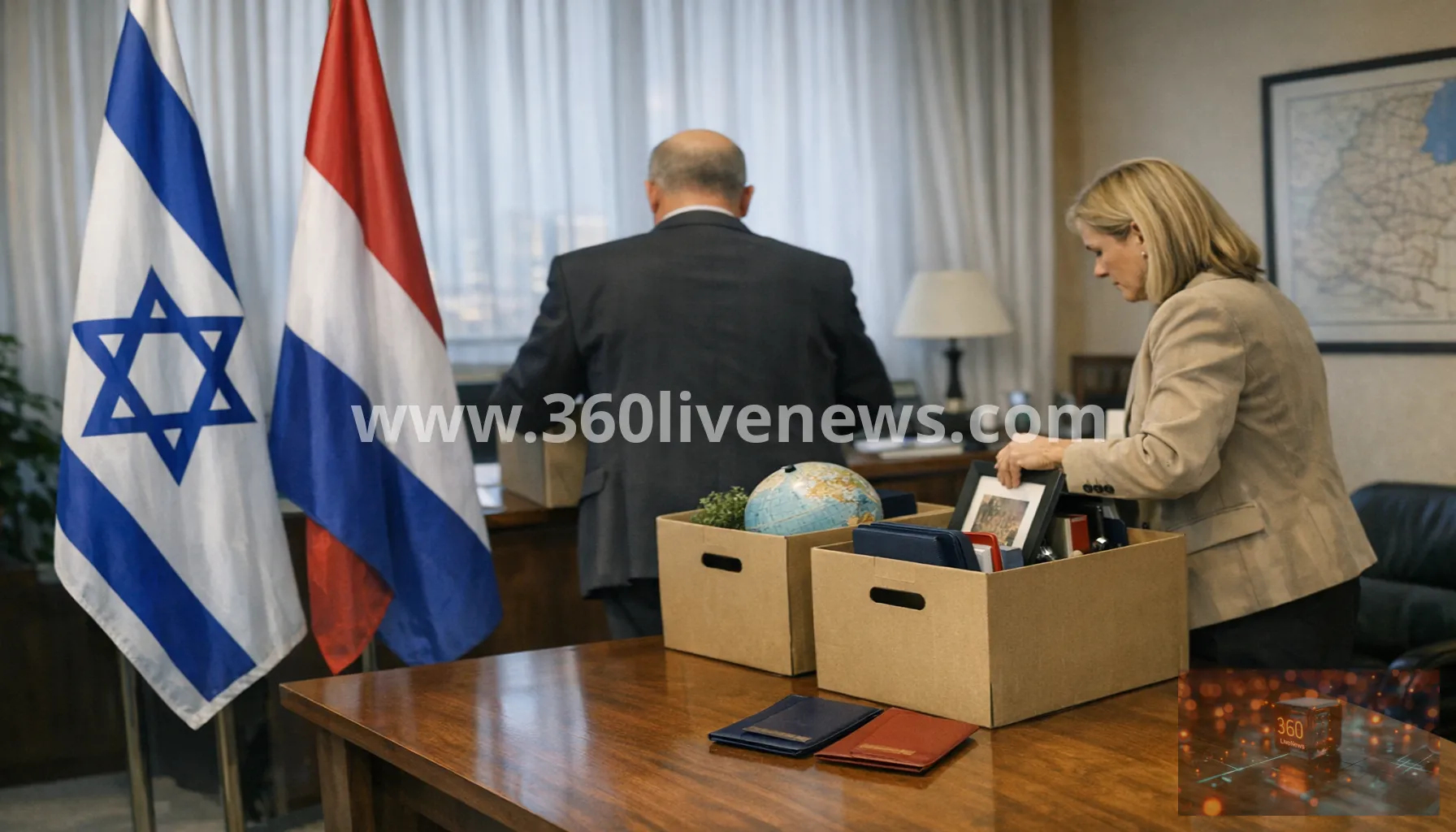 Israel revokes Dutch diplomats' status over settlement import ban