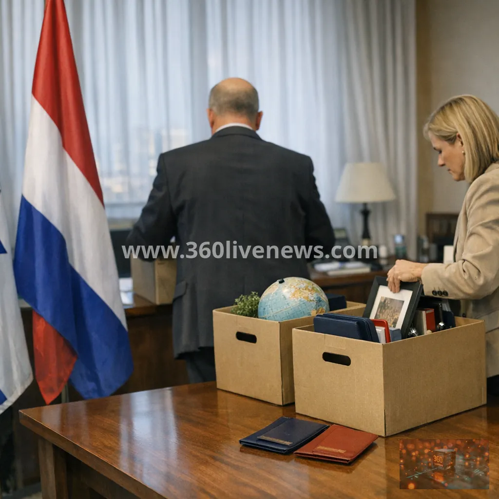 Israel revokes Dutch diplomats' status as settlement goods ban takes effect