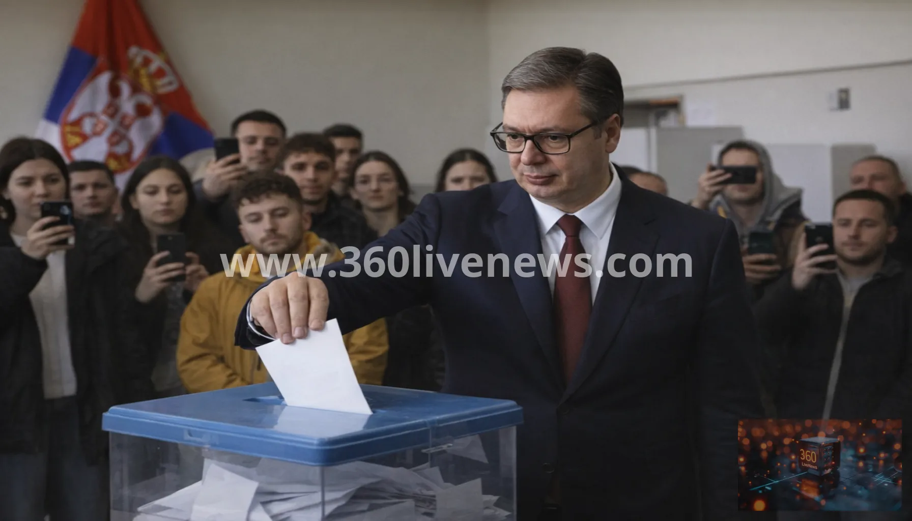 Serbia votes in snap parliamentary election amid student-led challenge to Vucic