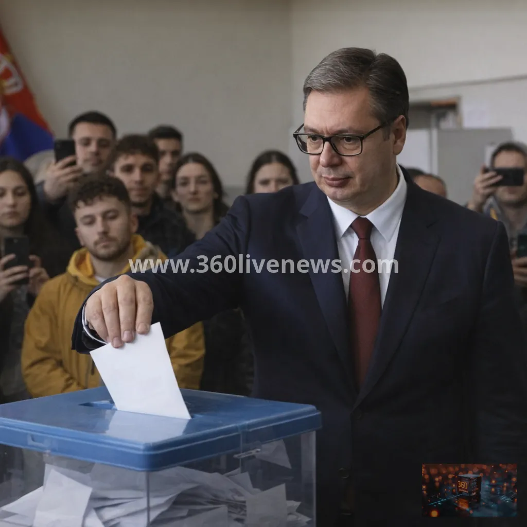 Serbia votes in snap parliamentary election amid student-led challenge to Vucic