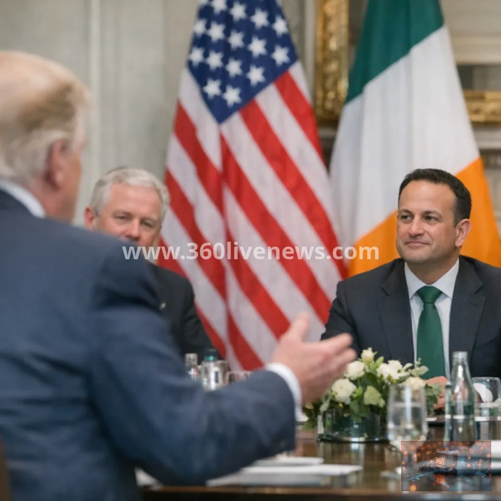 Trump says a unified Ireland would be 'fantastic' during Dublin visit