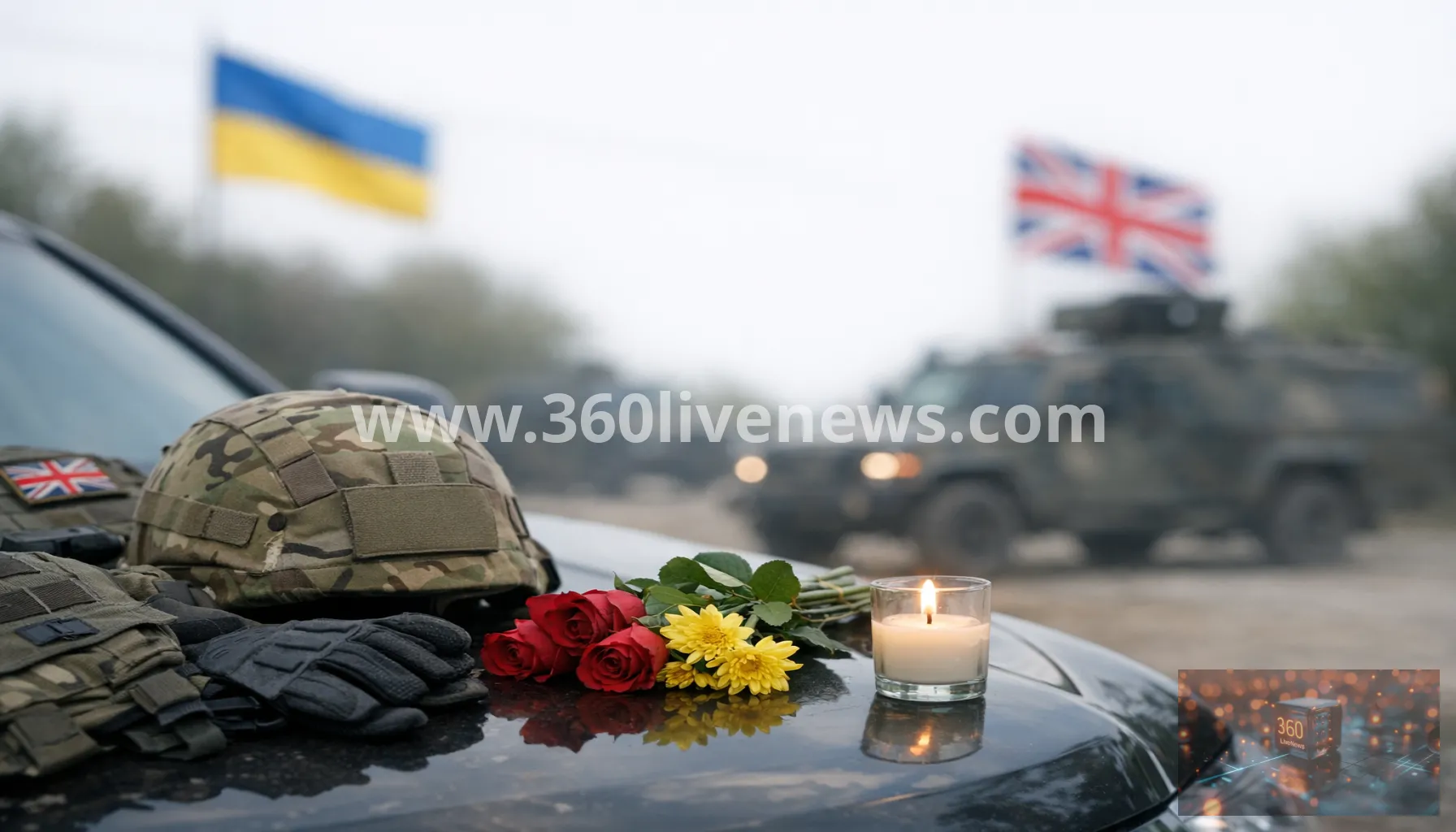 UK armed forces member killed in road crash in Ukraine, Ministry of Defence says