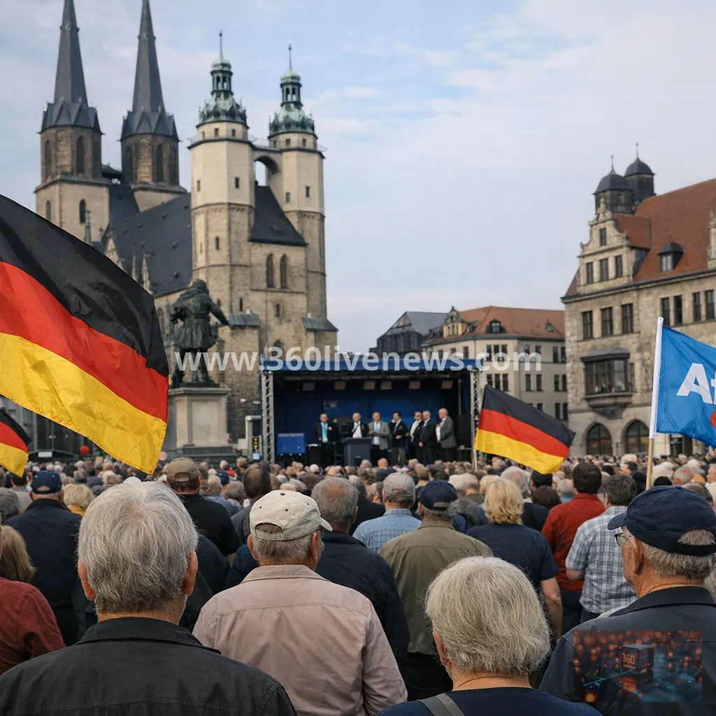 AfD could win outright in Saxony-Anhalt vote, raising fears over Germany's postwar political consensus