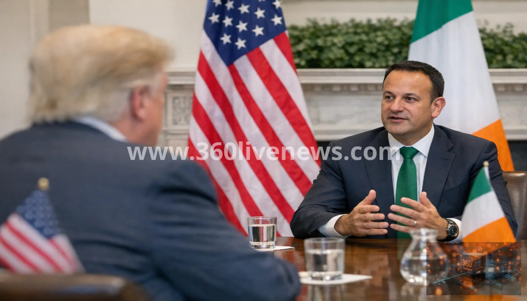 Trump pledges to remove US tariff on Irish whiskey after Ireland visit