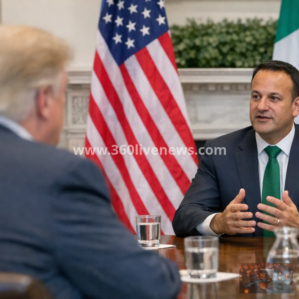 Trump pledges to remove US tariff on Irish whiskey after Ireland visit