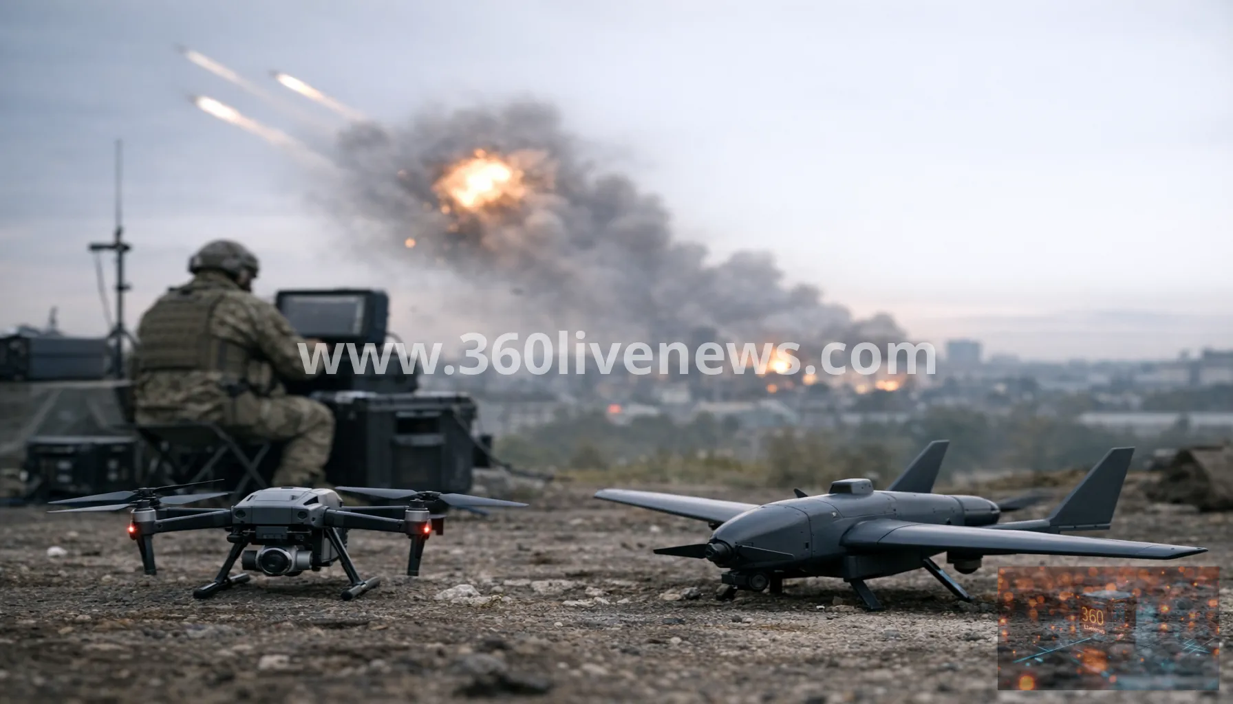 Ukraine deploys AI-powered interceptor drones against Russian attacks