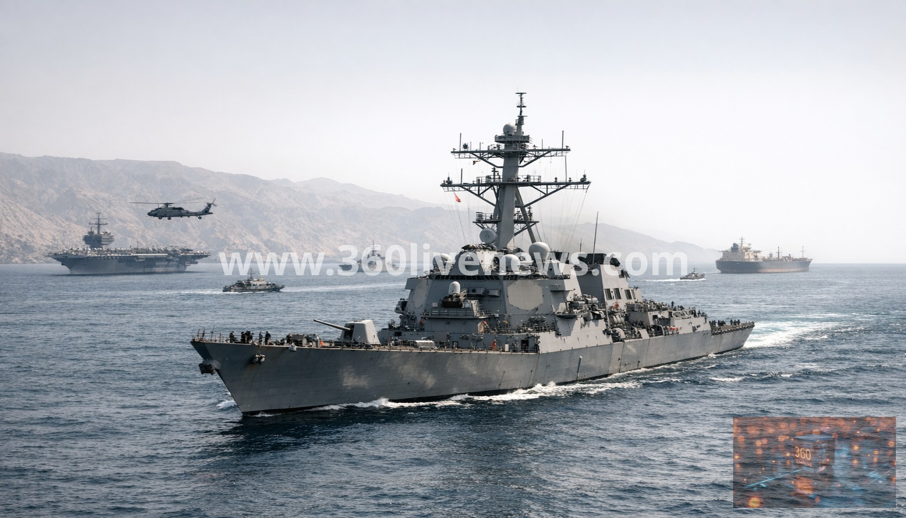 US Navy initiates blockade of Strait of Hormuz following failed US-Iran negotiations