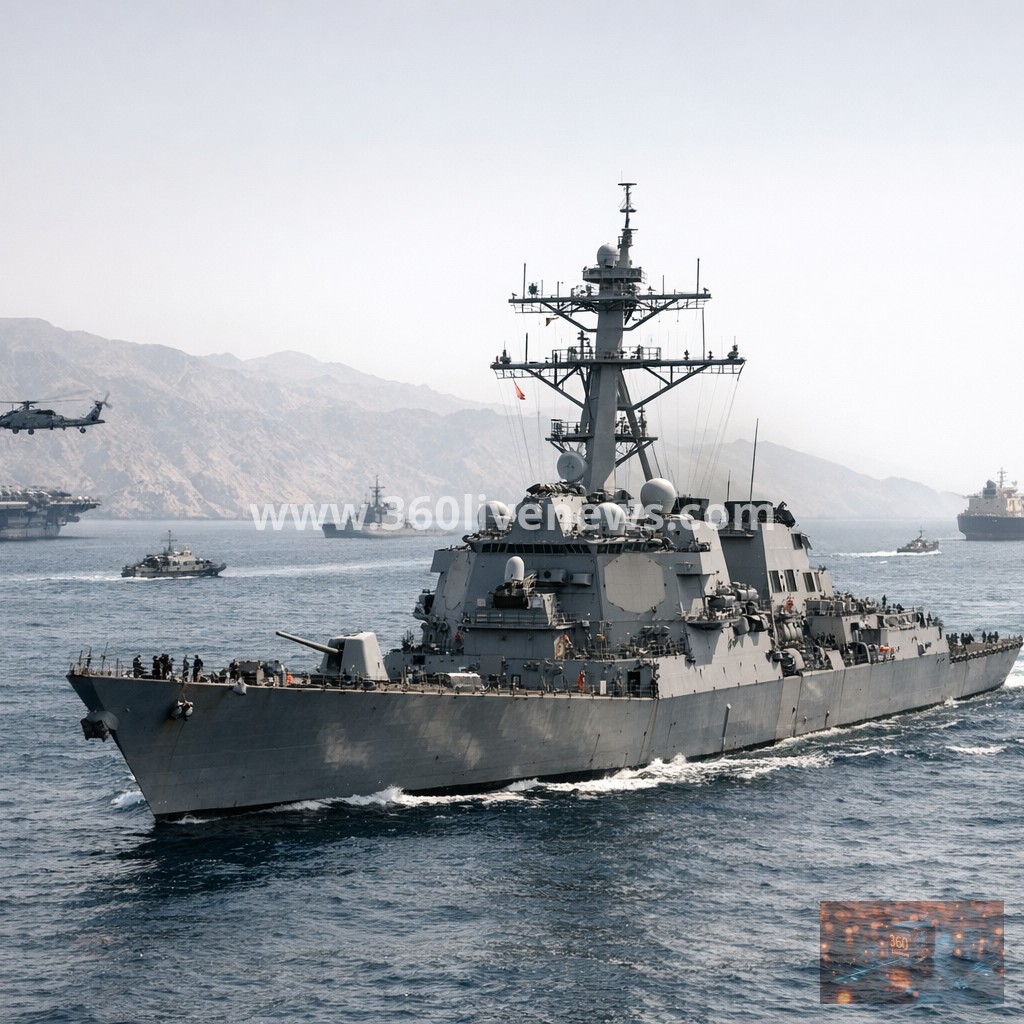 US Navy initiates blockade of Strait of Hormuz following failed US-Iran negotiations