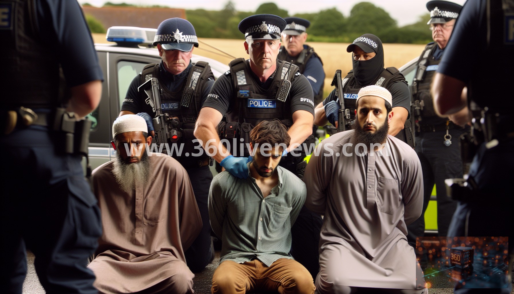 Three additional arrests made in investigation of arson attack at Peacehaven Mosque in East Sussex