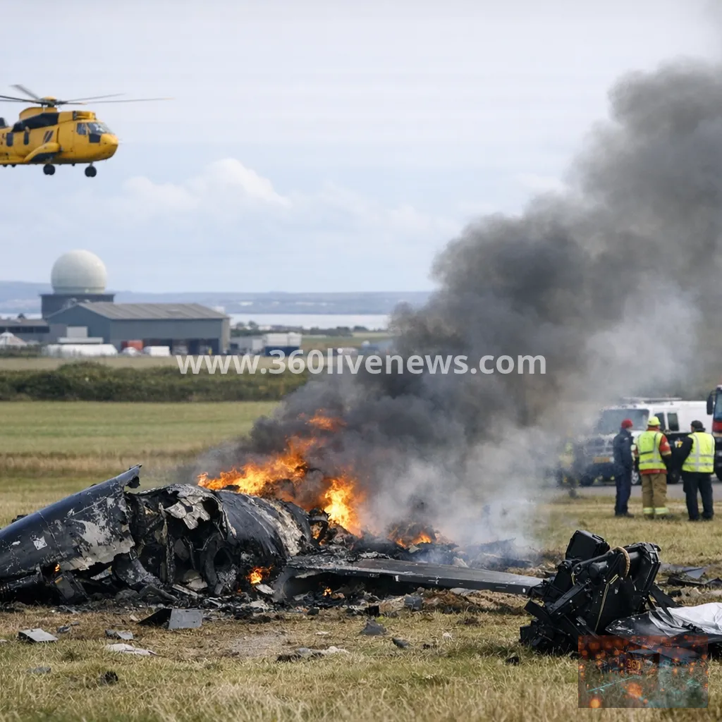 RAF Hawk T2 training jet crashes near Anglesey after pilots eject