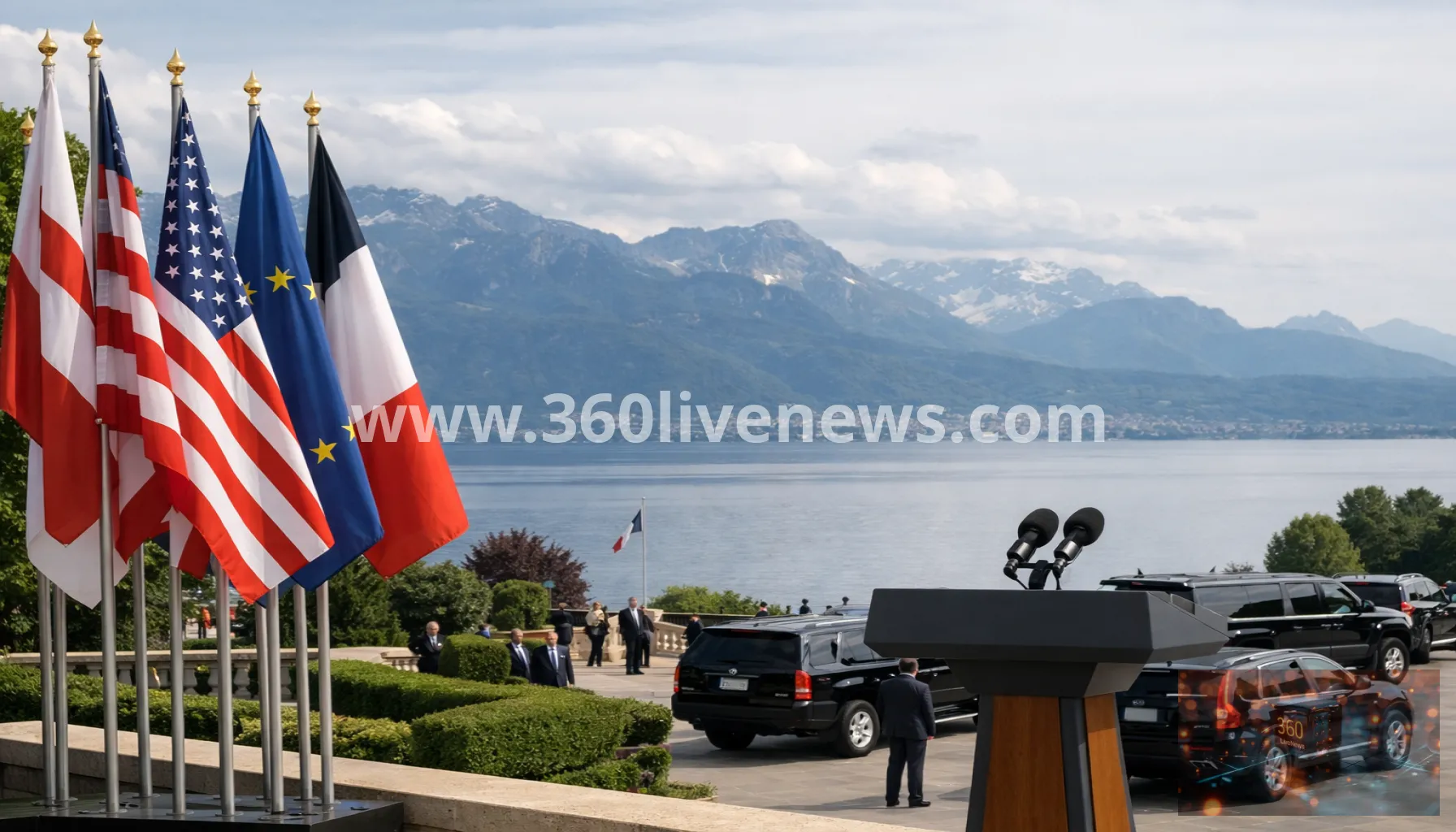 Trump arrives at G7 in France touting Iran deal and signalling push on Ukraine and Lebanon