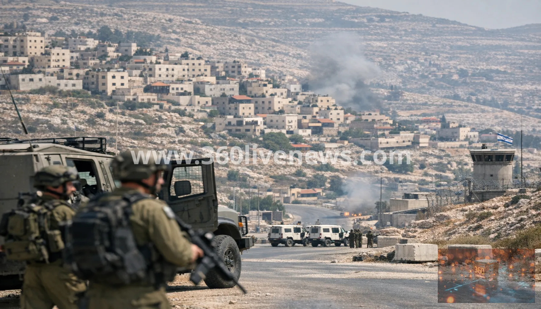 West Bank raids kill man near Nablus as arrests and closures spread
