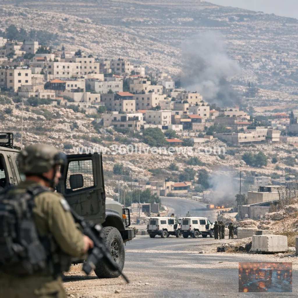 West Bank raids kill man near Nablus as arrests and closures spread