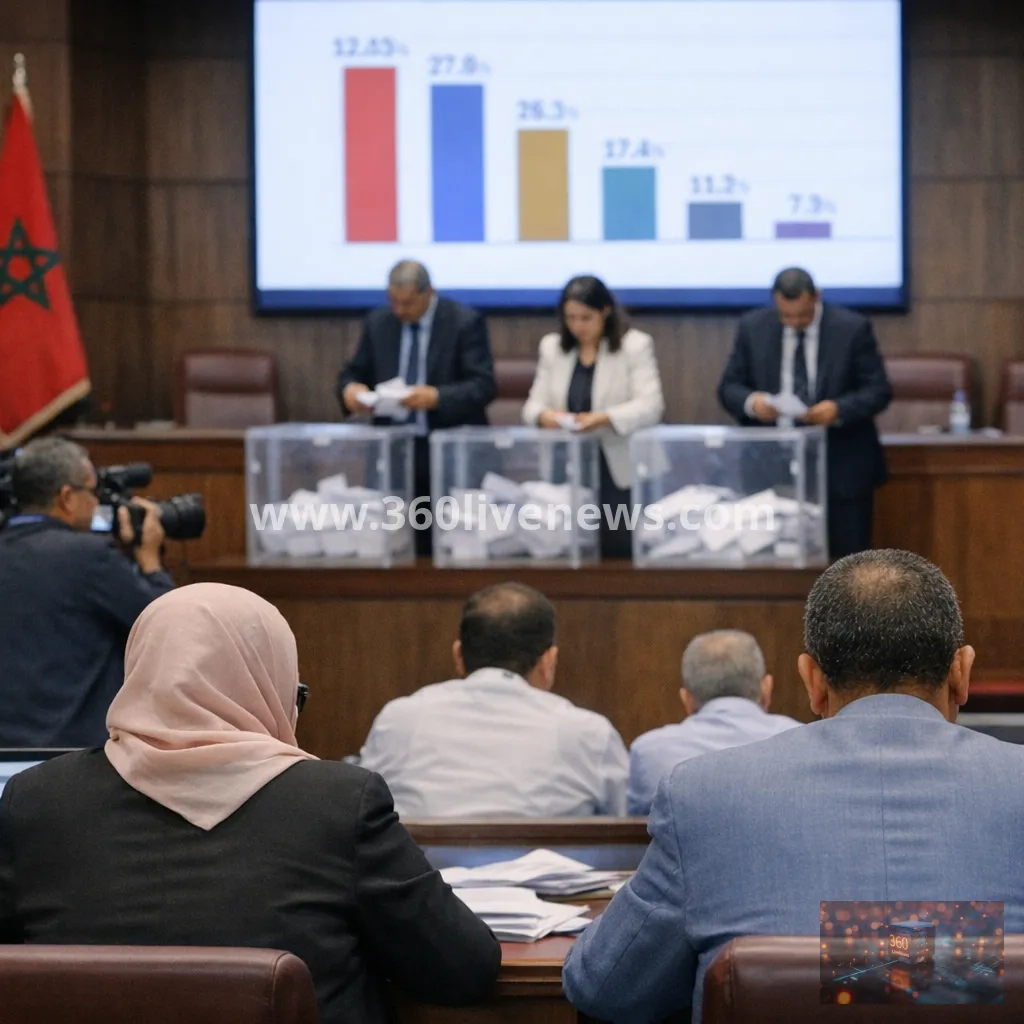 Morocco's PAM leads provisional parliamentary results as turnout falls