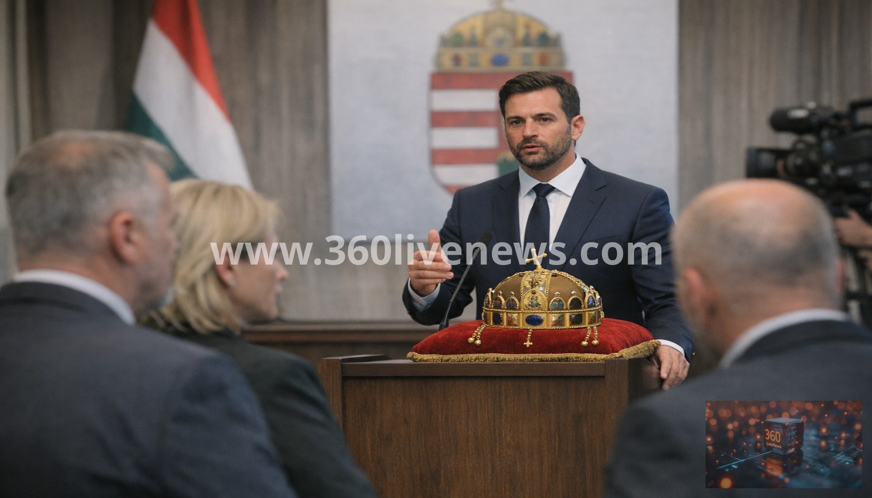 Slovak officials criticise Péter Magyar over nationalist language and Holy Crown plan