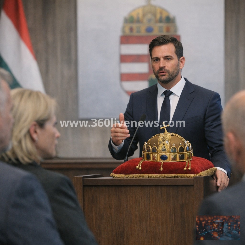 Slovak officials criticise Péter Magyar over nationalist language and Holy Crown plan