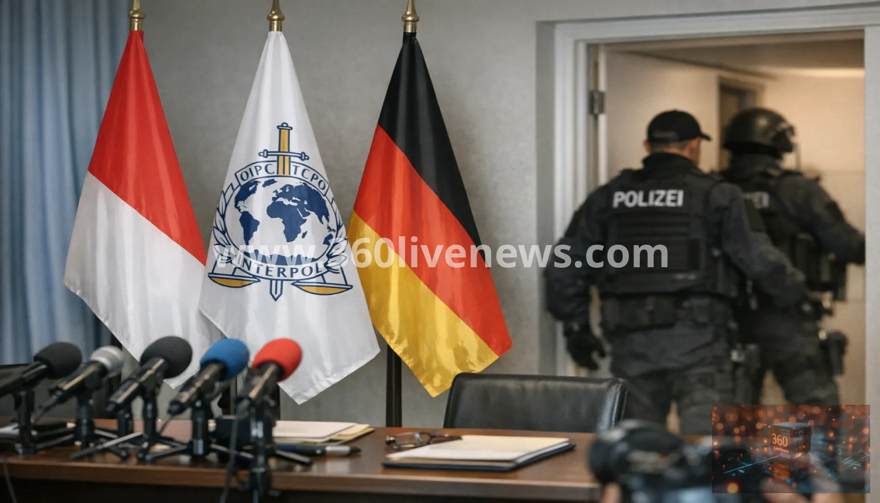 Monaco parcel bombing suspect identified as Interpol issues Red Notice and German police search flat