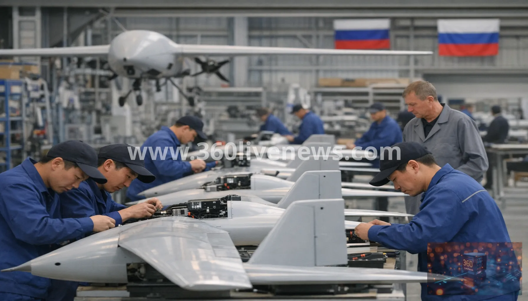 Russia accused of using North Korean workers in Alabuga drone production