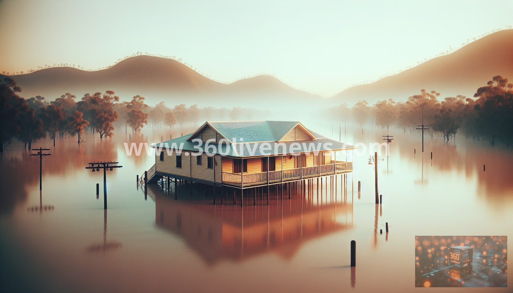 Katherine faces potential major flood as river levels rise due to ex-Tropical Cyclone Narelle, emergency services mobilized