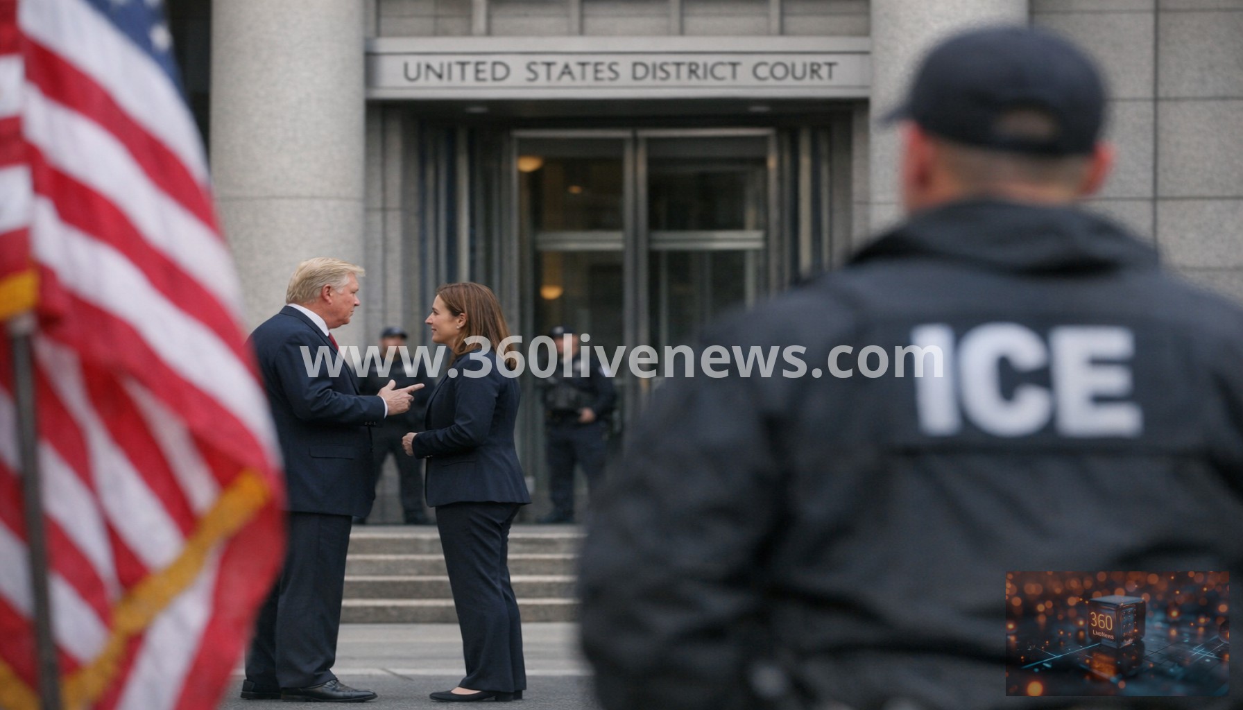 Trump Administration Sues New Jersey Governor Over ICE Mask Ban