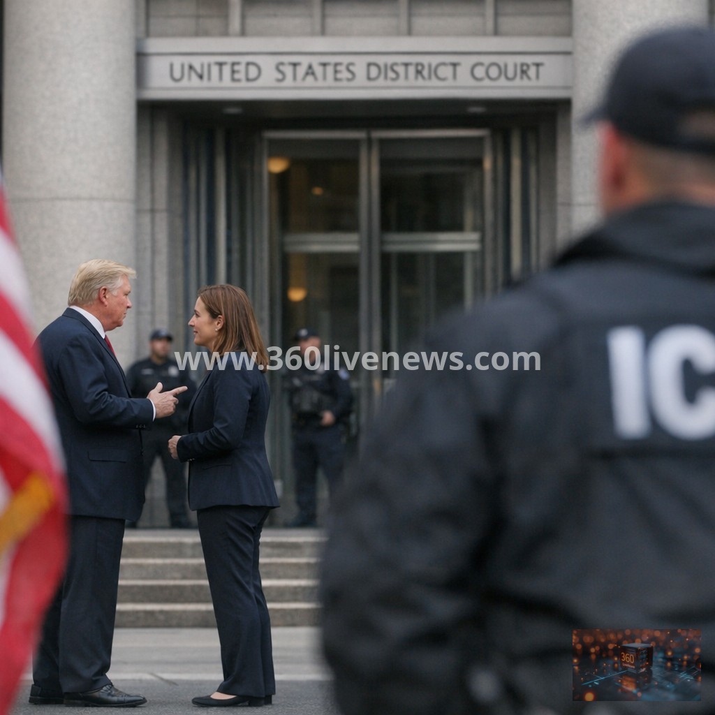 Trump Administration Sues New Jersey Governor Over ICE Mask Ban