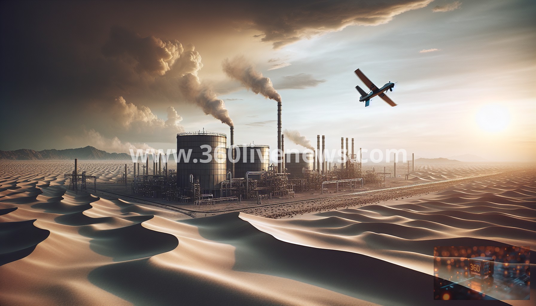 Iranian drone attack damages water desalination plant in Bahrain amid rising regional tensions