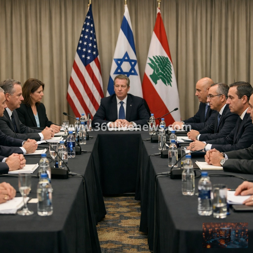 Israel and Lebanon Hold First Direct Talks in Decades, Agree to Ongoing Negotiations