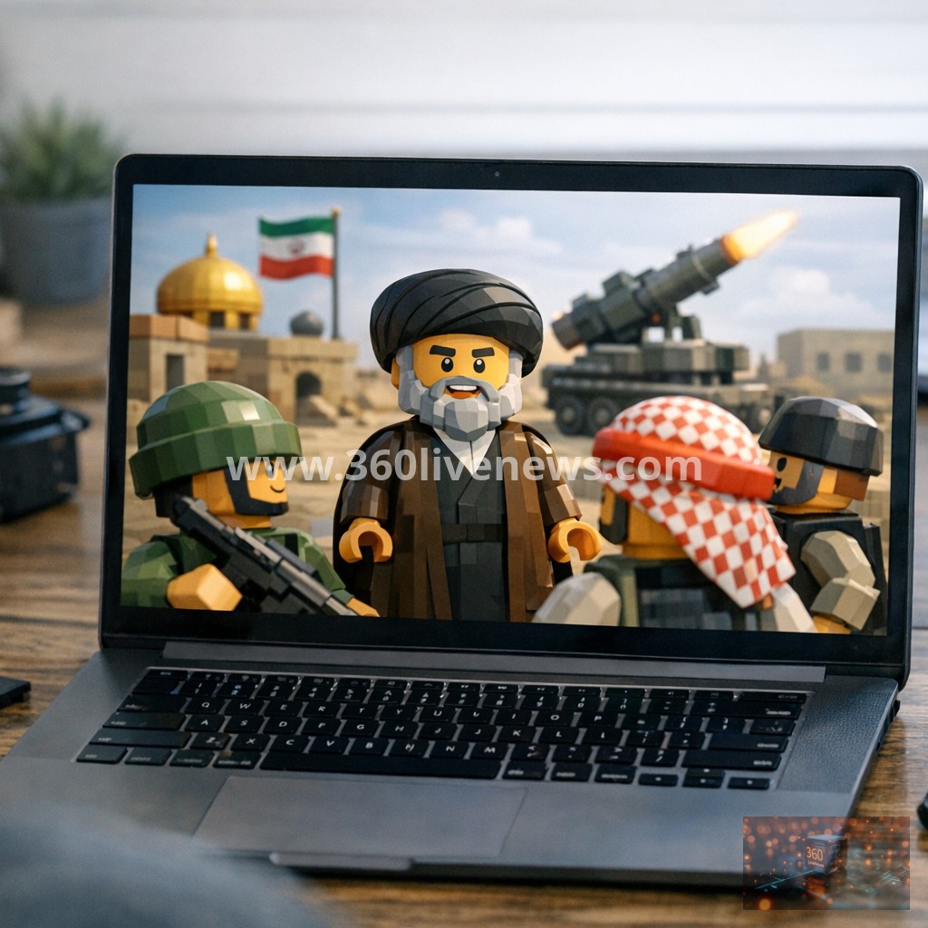 Viral AI-Generated Lego-Style Videos Spread Pro-Iran Propaganda