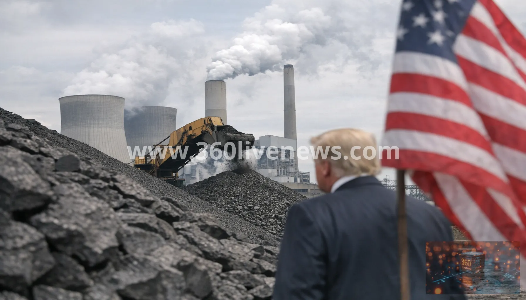 Trump announces $700m coal package using wartime powers