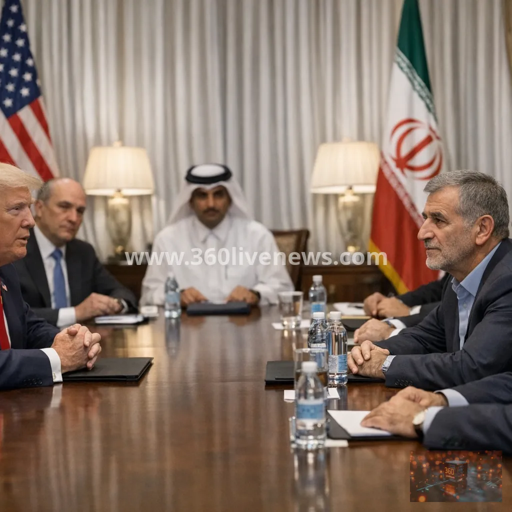 Trump weighs renewed military action against Iran as Doha talks continue
