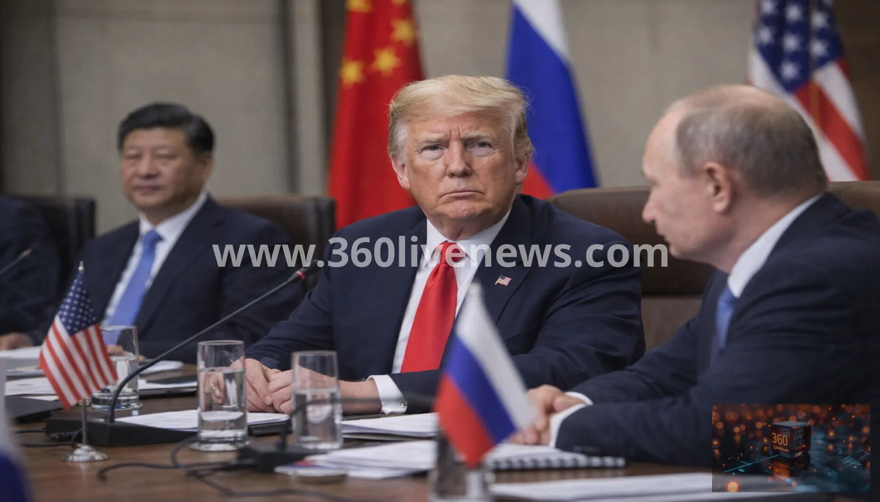 Trump open to China-Russia-U.S. meeting on nuclear disarmament as Kremlin floats APEC timing