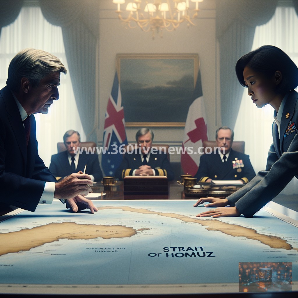 Macron Calls for Restoring Freedom of Navigation in Strait of Hormuz Amid Rising Military Tensions