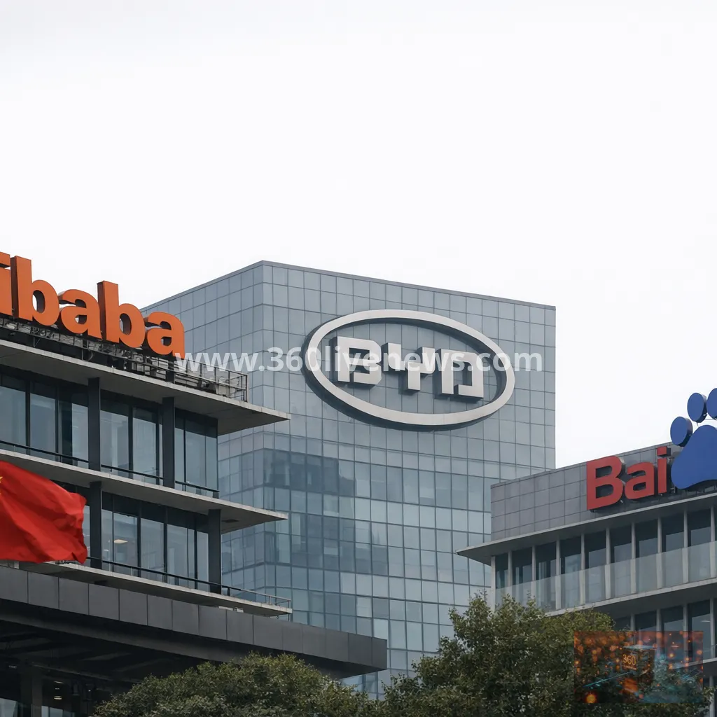 US adds Alibaba, BYD and Baidu to Chinese military companies list