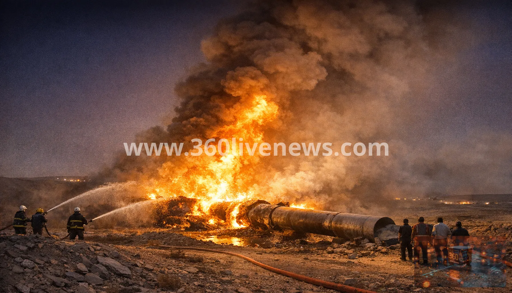 Sabotage halts gas flow on Syria pipeline near Deir ez-Zor