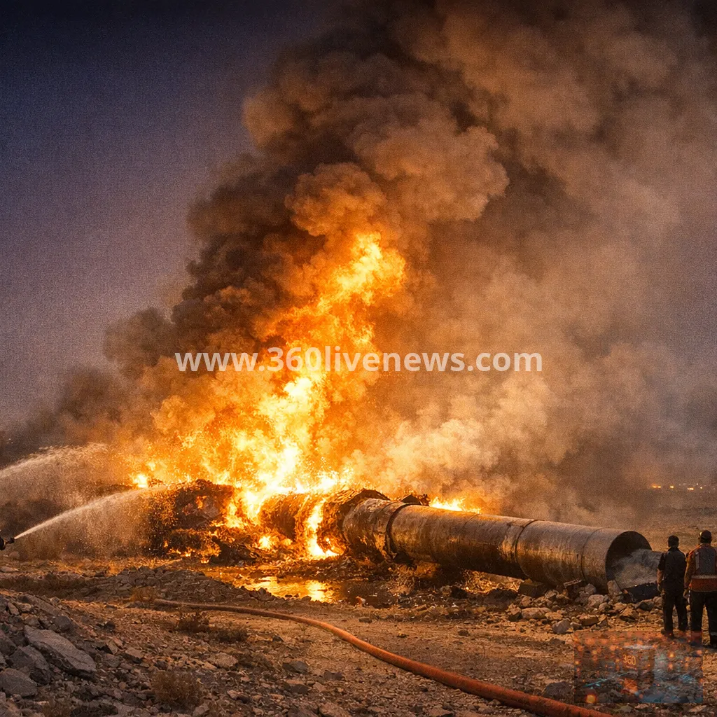 Sabotage halts gas flow on Syria pipeline near Deir ez-Zor