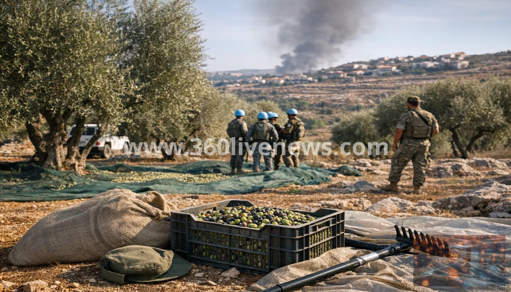 Two killed in south Lebanon during olive harvest as ceasefire tensions persist