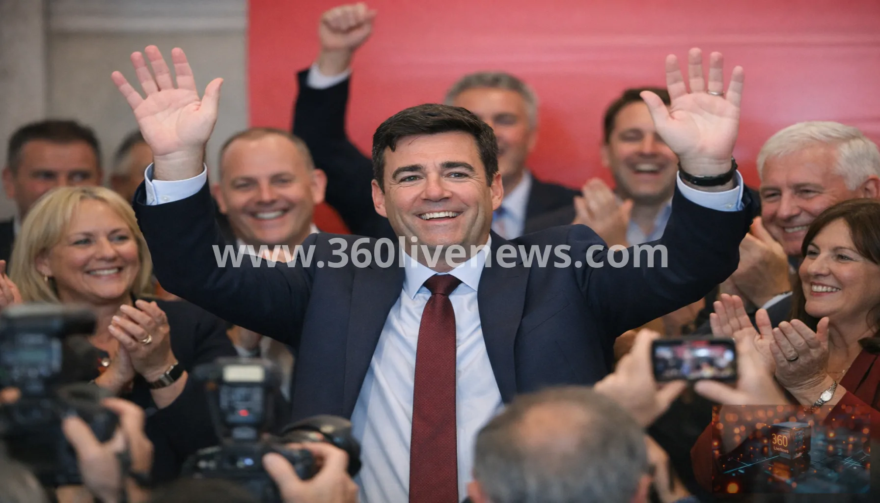 Andy Burnham secures Labour backing in bid to become UK prime minister