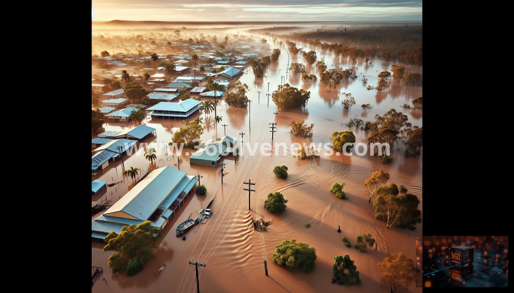 Floodwaters rise in Katherine, Northern Territory, prompting emergency responses and evacuations amid concerns of a record wet season
