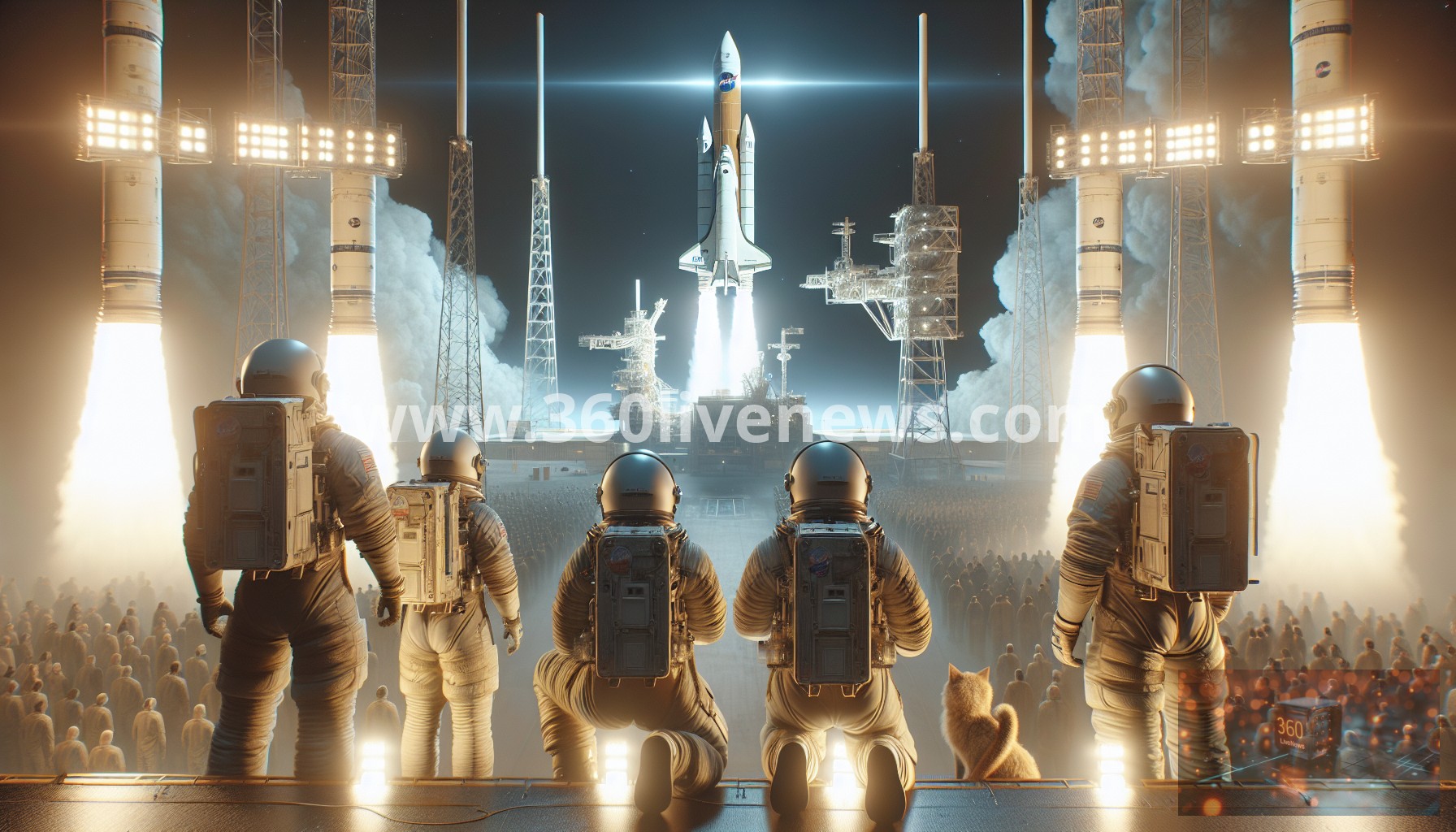 NASA Launches Artemis II Mission with Four Astronauts on Journey Around the Moon