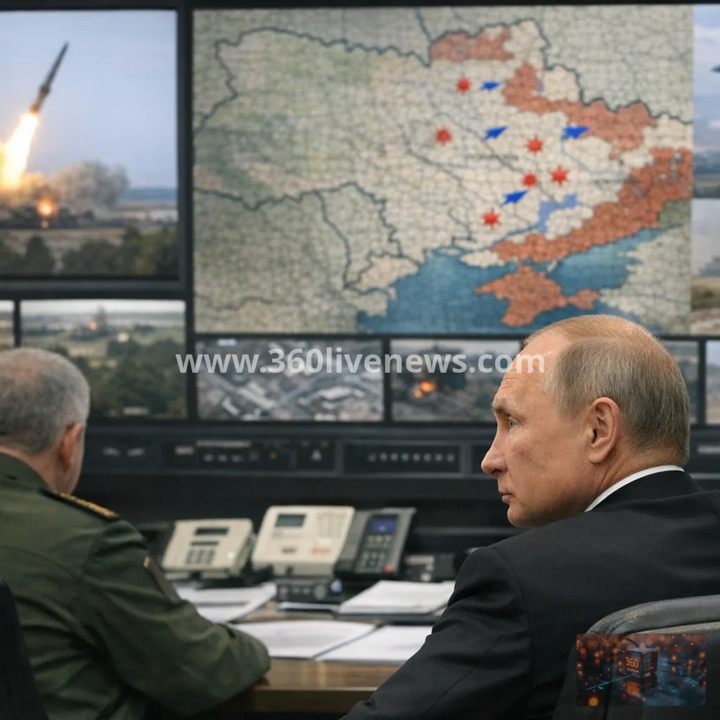 Putin signals he will intensify war in Ukraine despite pressure for peace