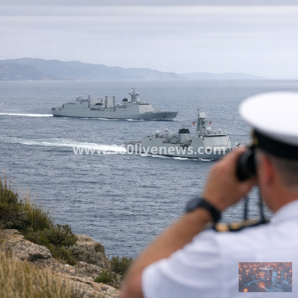 Australian navy chief says Chinese flotilla in Tasman Sea had political impact