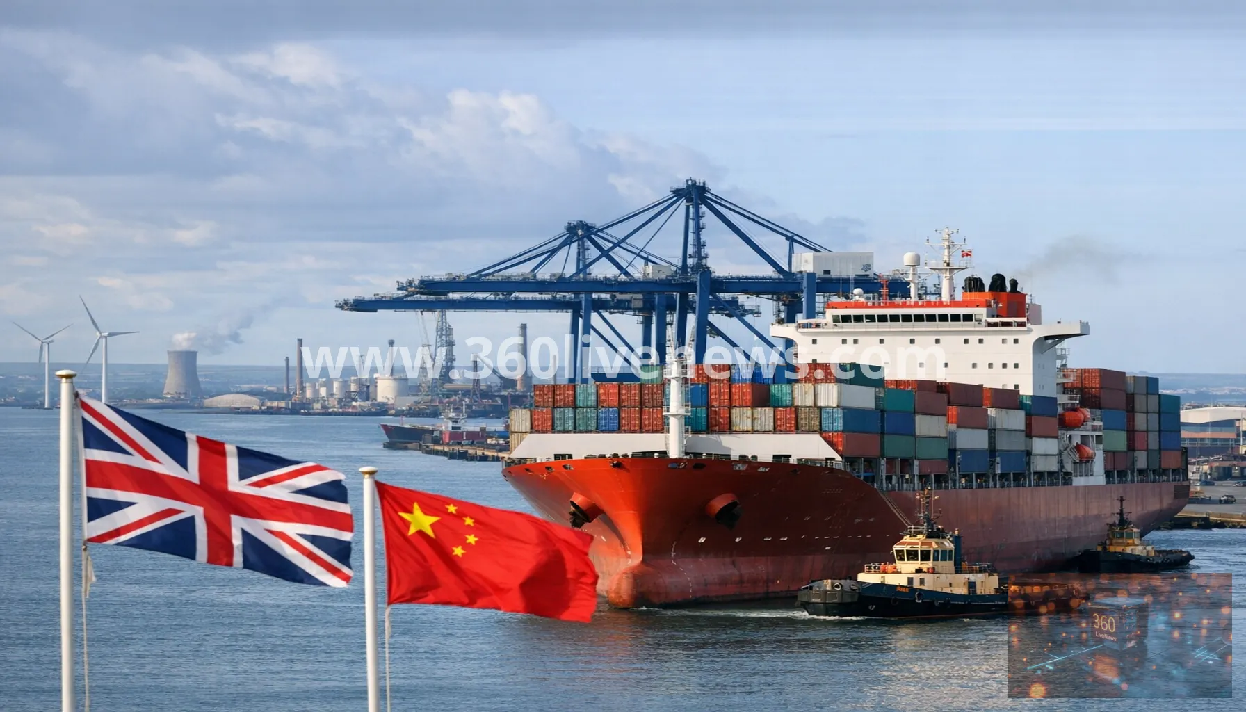 Chinese cargo ship completes Arctic route to the UK via Russia's Northern Sea Route