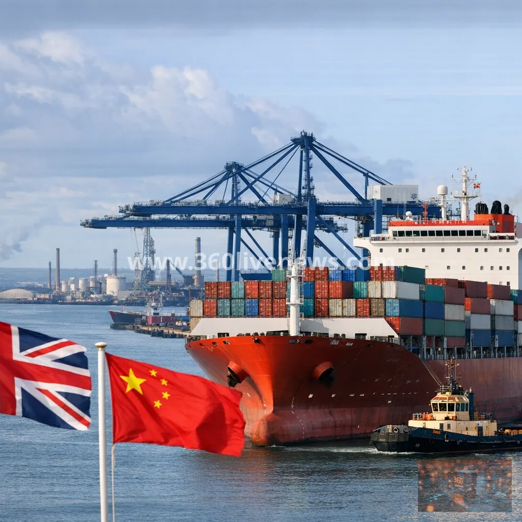 Chinese cargo ship completes Arctic route to the UK via Russia's Northern Sea Route