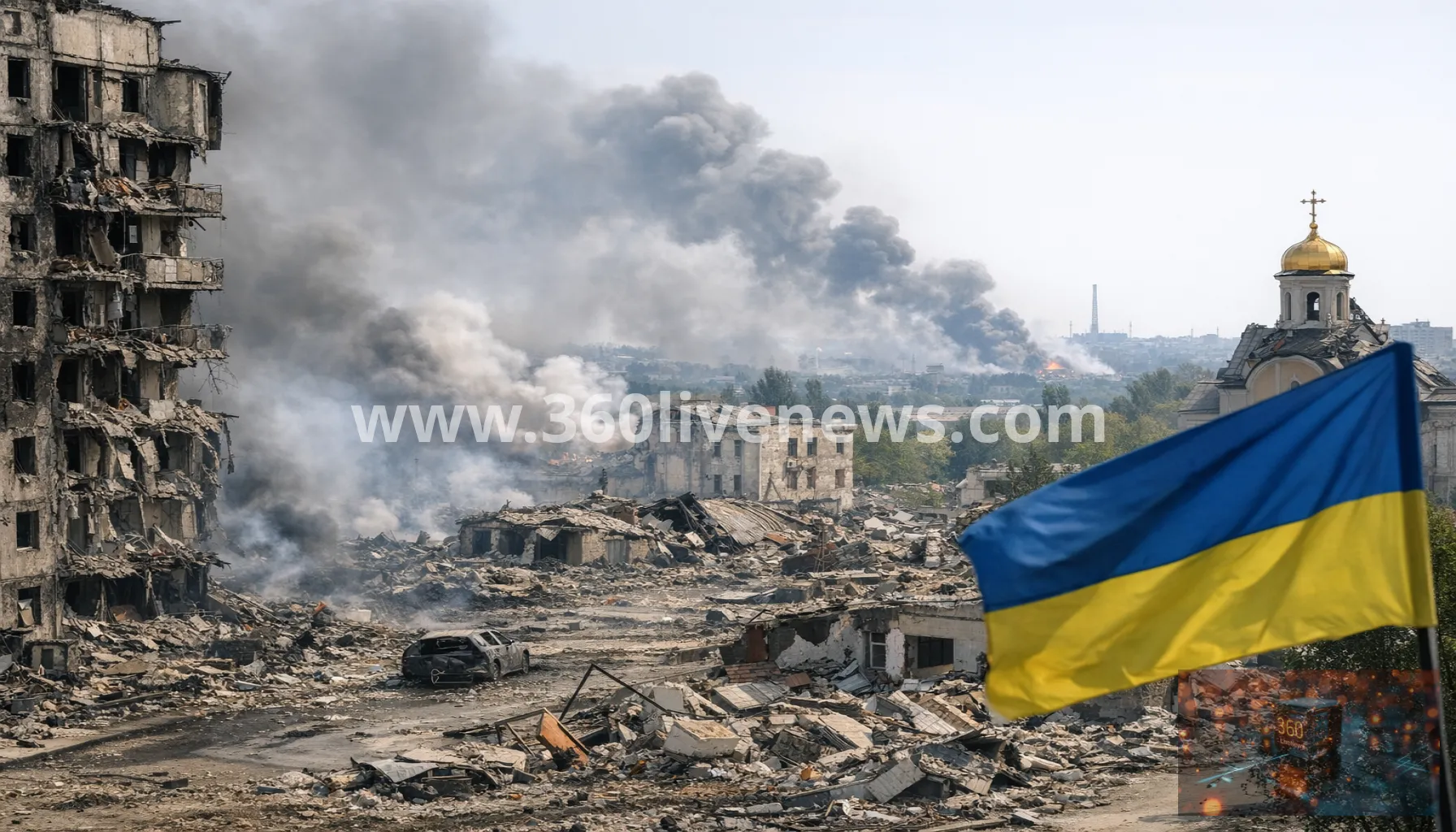 Russia strikes Zaporizhzhia and Kharkiv as Zelenskyy warns of a possible massive attack