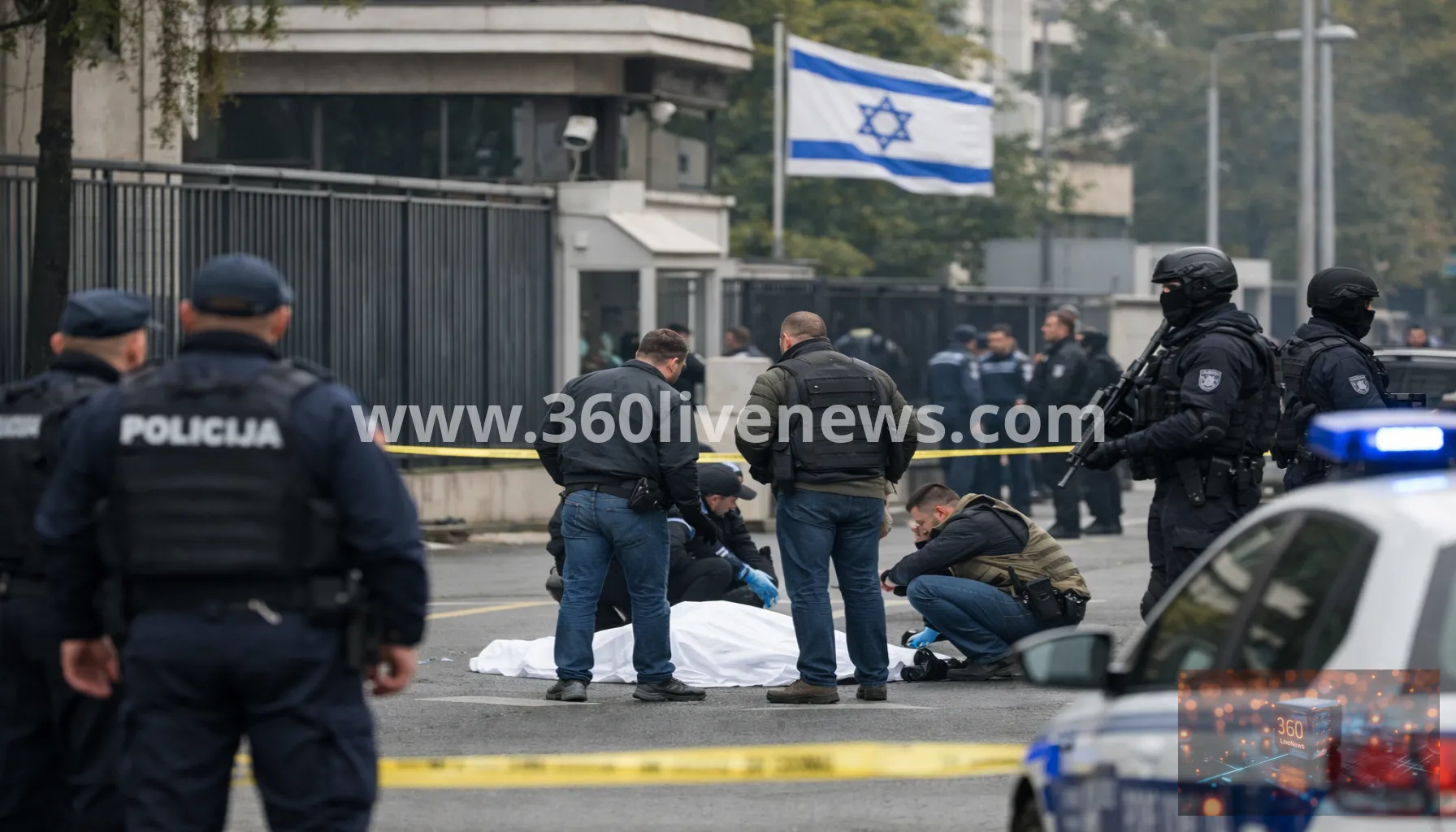 Serbian police kill attacker outside Israeli Embassy in Belgrade after suspected knife assault