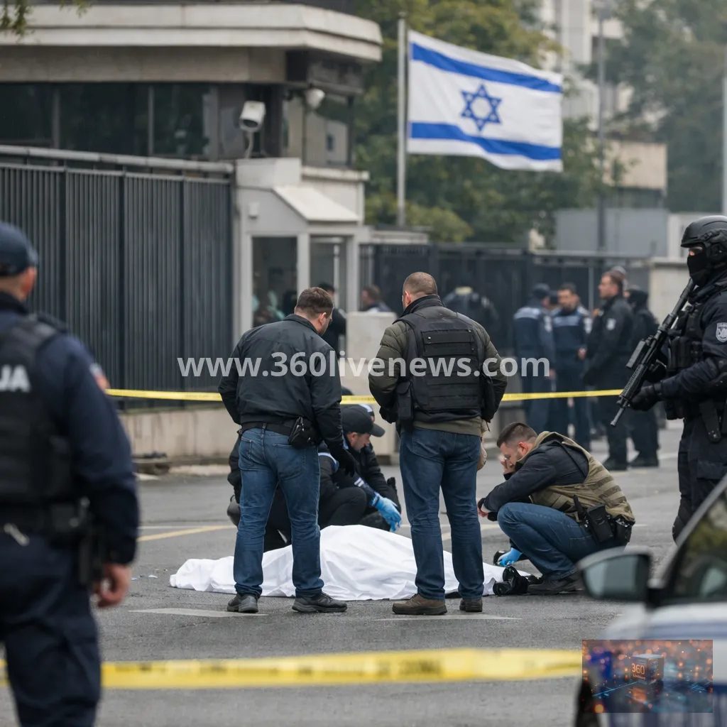 Serbian police kill attacker outside Israeli embassy in Belgrade as threat level rises